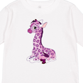 thumbnail image 4 of Inktastic Girl Giraffe Boys or Girls Long Sleeve Toddler T-Shirt, 4 of 5