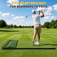 thumbnail image 4 of SwingRex 3-in-1 Golf Hitting Mat Practice Turf for Indoor Outdoor Swing Chipping Putting, 4 of 9