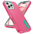 thumbnail image 1 of Case For iPhone 16 15 14 13 12 11 Pro Max XS XR 8 Plus Heavy Duty Shockproof Anti-Scratch Rugged Protective with Kickstand Cover Pink iPhone 14 Pro Max, 1 of 6