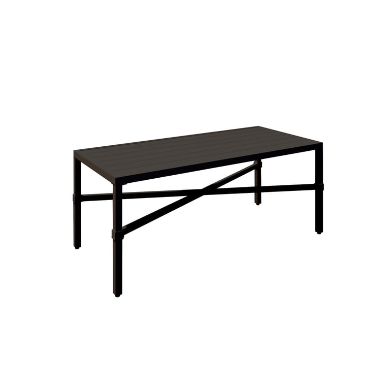 My Texas House Cambria Rectangular Steel Coffee Table photo 2