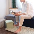 thumbnail image 4 of Storage Box Strong Load Bearing Capacity Foldable Fabric Versatile Storage Ottomans Cube Seat For Home Qinhai, 4 of 5