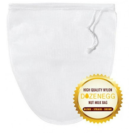 Nut Milk Bag - Reusable and Durable - Food Grade- Food Strainer - Filter Bags - Fine Mesh Strainer - Mesh Filter - - Excellent Multi-purpose Kitchen