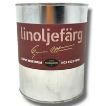 Ottosson - Swedish Linseed Oil Paint - ( Caput Mortuum 1 Liter )