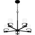 thumbnail image 5 of Quoizel Seymour 5-Light Matte Black Chandelier, 5 of 8