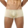 thumbnail image 2 of Sngxgn Men's Underwear, Soft Underwear Boxer Briefs for Men(Khaki,XXL), 2 of 5