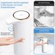 thumbnail image 2 of Dispensador de jabón automático, dispensador de jabón eléctrico recargable con sensor infrarrojo, 300 ml, dispensador de jabón automático sin contacto, color blanco para cocina y ducha, 2 of 5