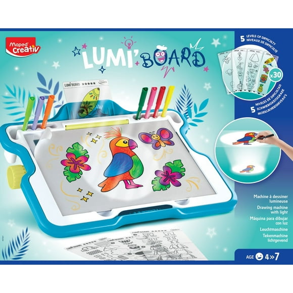 Maped Creativ Lumi'Board Station - Une machine lumineuse pour apprendre à dessiner en s'amusant !