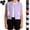 Light Purple, variant on YOUYEDIAN Kids Sweatsuit Sleeveless Button Down Vest and Casual Solid Color Shorts Set