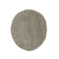 thumbnail image 3 of Better Trends 18"x20" Premium Toilet Lid Cover 100% Cotton Tufted Bathroom Rug Water Absorbent Reversible Machine Washable Beige - Edge Collection, 3 of 6