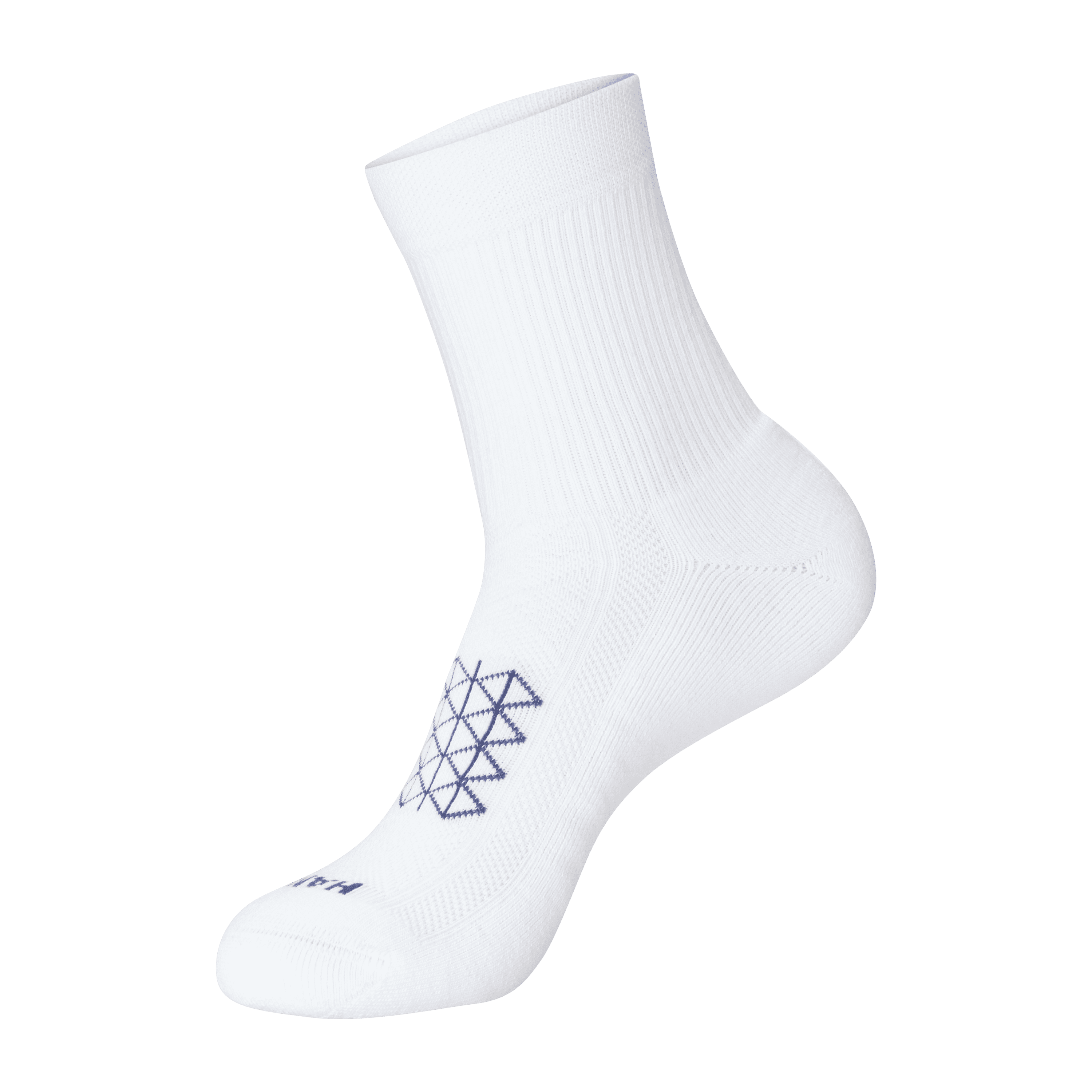 Hanes Mens Absolute Run Comfort Cushioned Crew Socks, 3-Pairs