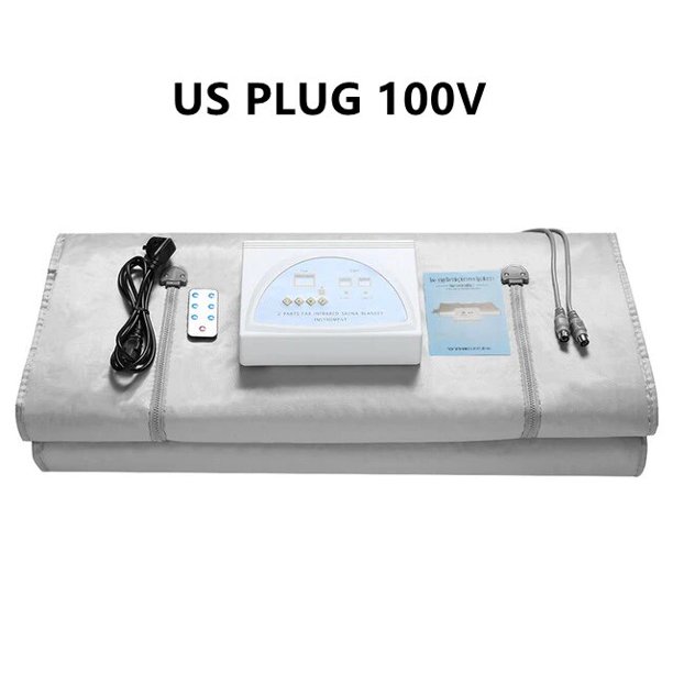 Manta de Sauna para quemar grasa, adelgazante para pérdida de peso, Spa, calefacción, moldeador corporal para el hogar, UE, EE. UU., en Stock