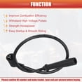thumbnail image 6 of Unique Bargains Car Spark Plug Coil Wires 7mm Fit for Toyota 4Runner Pickup L4 2.4L 1989-1992 No.9091921431 - Pack of 5, 6 of 7