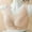 Beige, variant on ALLLIST Bras for Women No Wire Plus Size Lace Bralette Beige Back Support Solid T-Shirt Ladie Bras Size 38/85CD