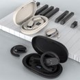 thumbnail image 1 of Ganfancp Auriculares Bluetooth No Están En El Oído, Pantalla Digital Inalámbrica Deportes, Gancho para El Oído Al Aire Libre, Deportes Auriculares Liquidación Ventas Hoy Ofertas Prime 2*Auriculares,, 1 of 3