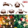 thumbnail image 4 of Christmas Wood Ornament Diy Decoration Gift Hanging Holiday Presents Tree, 4 of 5