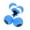 Blue, variant on AOOOWER EVA Foam Barbells Water Aerobics Equipment Water Dumbbells for Pool, Pool Weights Water Exercise Equipment Set for Pools