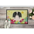 thumbnail image 2 of Carolines Treasures BB6105MAT 18 x 27 in. Easter Eggs Pekingnese Black White Indoor or Outdoor Mat, 2 of 2