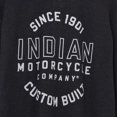 thumbnail image 4 of Indian Motorcycle Men's Custom Built Henley Long Sleeve Tee, Black | 2833407, 4 of 9