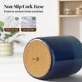 thumbnail image 3 of Kitchen Utensil Holder, Extra Large Farmhouse Utensil Holders for Countertop, Ceramic Utensil Crock, Anti Slip Cork Bottom, 3 of 7