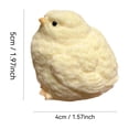 thumbnail image 3 of Chicken Squishy Toy with Slow Rising Soft Silicone, 3.15 Inches, Yellow, for Kids and Adults, Squeeze Toy, 3 of 6