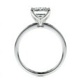 thumbnail image 2 of First Jewel White Gold Over 14K Silver Diamond Ring - Radiant Cut Excellent 2.1 Ct Diamond Ring For Women's - Solitaire Diamond Ring - Solo Stone Diamond Ring for Her - Simple Diamond Ring for Ring, 2 of 6