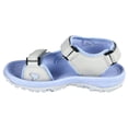 thumbnail image 3 of Orlimar Women's Hook and Loop Closure Spikeless Golf Sandal, 10 Medium Gry/Lilac, 3 of 4