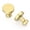 Brushed Gold, variant on 10 Pack 1-1/4 inch Polished Chrome Kitchen Cabinet Knobs Dresser Knobs Drawer Knobs Cabinet Hardware Zinc Knobs for Dresser Drawers