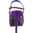 thumbnail image 6 of Womens Bev Platform Pump,Purple Sequins,10.5 M US, 6 of 7
