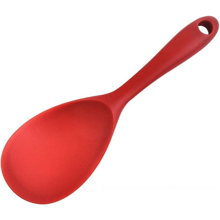 

bangyoudaoo Spatula Spoon Cooking Spoon Shovel Kitchen Essential Kitchenware Food Grade Silicone Material One Piece Red D 1pc D red