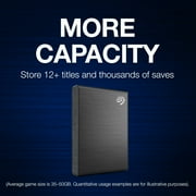 Seagate Game Drive for PlayStation Consoles 1TB External Solid State Drive, STKG1000406