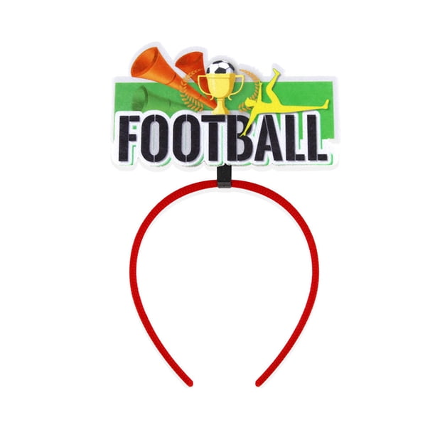 Diadema de fútbol 2026, funcional, deportiva, versátil, unisex, accesorio para aficionados al fútbol.