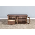 thumbnail image 5 of Sunny Designs Tuscany 54" Wood TV Console for TVs up to 60" in Medium Brown, 5 of 8