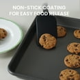 thumbnail image 5 of LISI 15" x 10" Jelly Roll Pan, Nonstick Carbon Steel Baking Sheet for Oven, 5 of 8