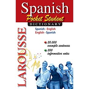 Pre-Owned Larousse Pocket Student Dictionary: Spanish-English / English-Spanish (Paperback) 203541041X 9782035410412