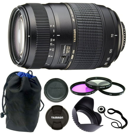 Tamron 70-300mm f/4-5.6 Di LD Macro Autofocus Lens for Nikon + 62mm