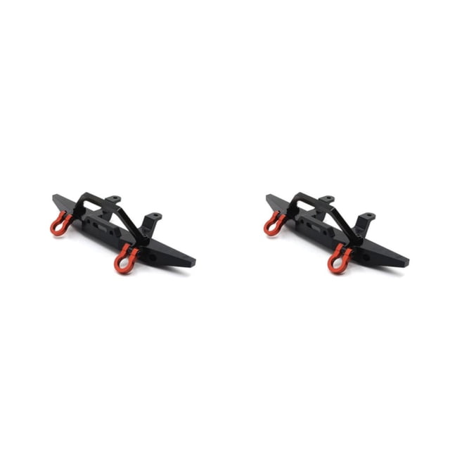 maskred Impact-Resistant And Easy-to-Install Front Bumper For Car Heavy Duty Easy black 2Set