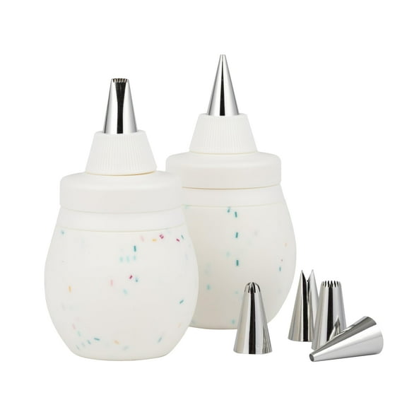 Prepworks by Progressive 8-Piece Frosting Bulb Decorating Kit (Confetti)