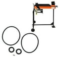 thumbnail image 4 of Hydraulic Log Splitter Seal Kit, Withstand High Low Temperature Prevent Oil Rubber Log Splitter Seal Kit  for Pump, 4 of 7