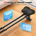 thumbnail image 6 of 16 Levels Magnetic Rowing Machines for Home, 350LBS Capacity, 55-115LBS Quiet Resistance, Foldable Indoor Row Machine with LCD Monitor, Comfortable Seat, Bluetooth App Supported, Tablet Holder, 6 of 11