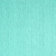 thumbnail image 1 of Ahgly Company Machine Washable Indoor Square Abstract Turquoise Blue Contemporary Area Rugs, 6' Square, 1 of 4