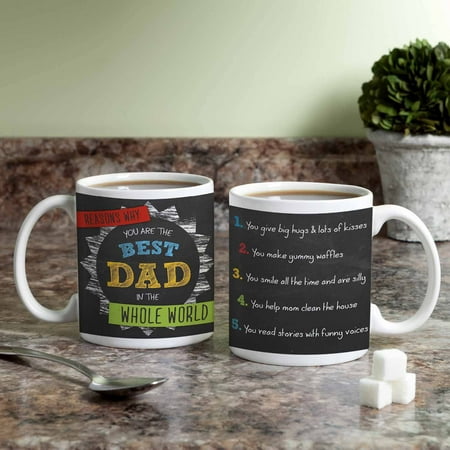 Personalized Coffee Mug for Dad - Reasons Why Best Dad