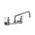 thumbnail image 2 of 8 in. Widespread 2-Handle Wall Mount Utility Faucet in Polished Chrome, 2 of 2