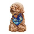 thumbnail image 4 of Zufioo Colorful Fall Leaves Print Pet Triangle Scarf, Pet Decorative Clothing Items Suitable for Cats and Dogs, 4 of 6