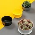 Yutnsbel Plastic Plant Pots For Plants With Saucers Indoor Set Of 1