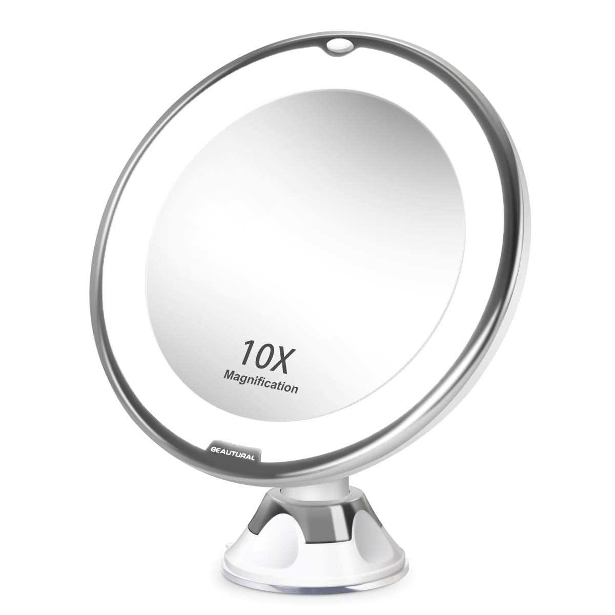 1byone 10X Magnifying LED Makeup Mirrior Lighted Mirror, Portable