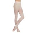 thumbnail image 2 of Capezio Ultra Soft Self Knit Waistband Transition Tight - Girls & Toddler, 2 of 3