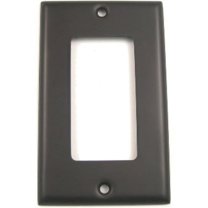 784ORB Single Rocker Switch Plate Oil Rubbed Bronze Finish