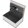 thumbnail image 3 of Hucha Mini libro de simulación caja de almacenamiento segura con compartimento dinero efectivo joyería caja fuerte de seguridad, 3 of 5