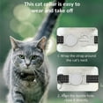 GoldHub Cat Tracker Collar with Reflective Strips Waterproof Adjustable