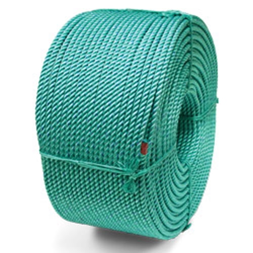 CWC Leaded BLUE STEEL™ Fishing Rope - 3/8" x 1800 ft., Teal W/ Tracer